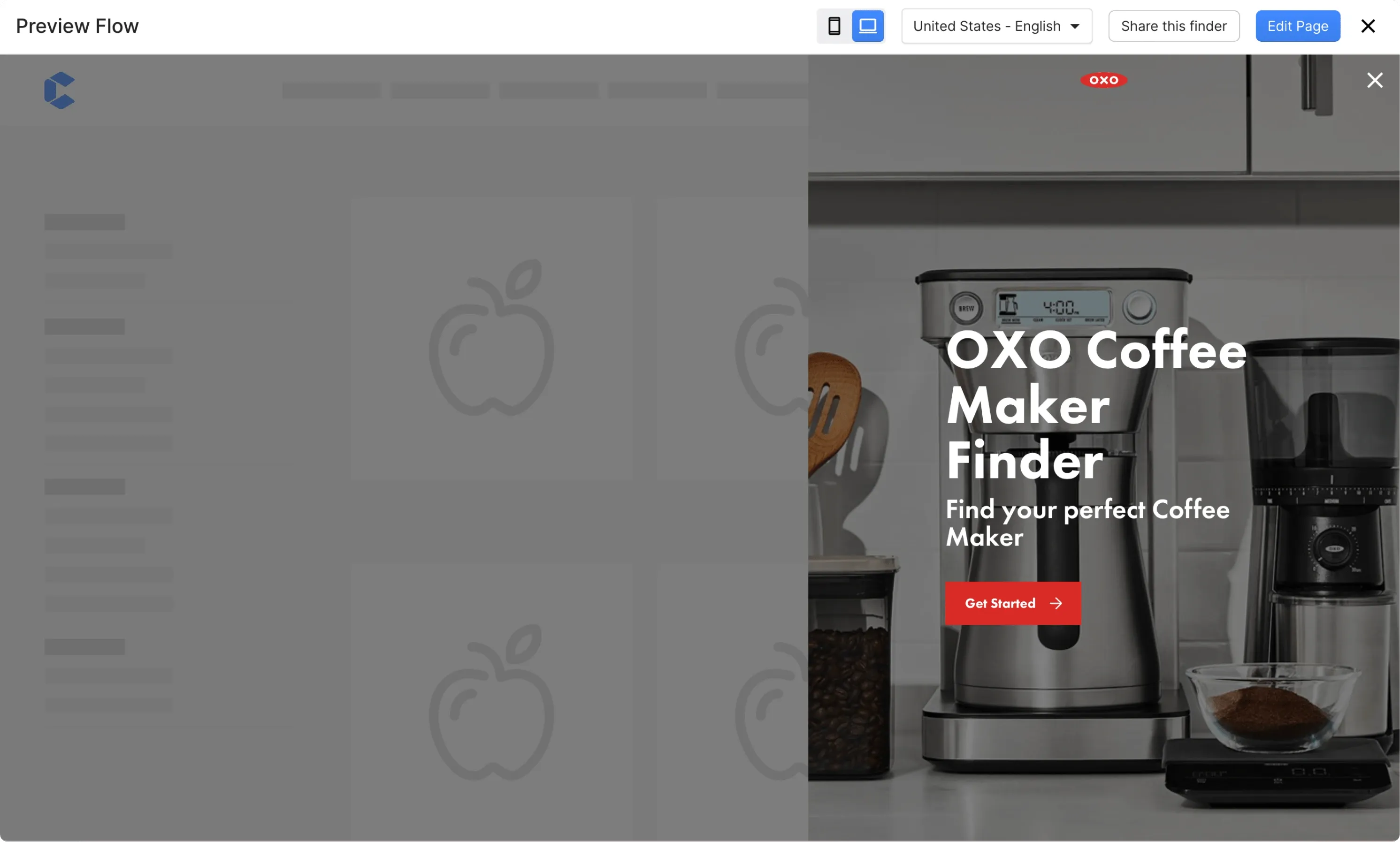 Our Product Finders are easy to set up and quick to go live