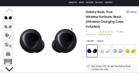 product attributes and benefits samsung